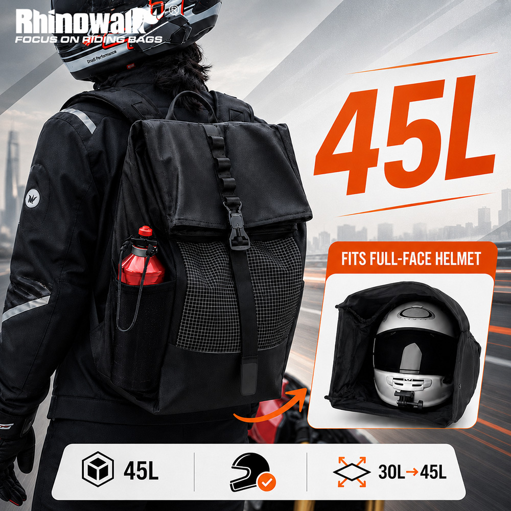 Рюкзак для мотоциклетного шлем – обзор и цена Motorcycle Gear Backpack