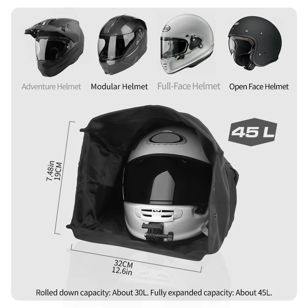 Рюкзак для мотоциклетного шлем – обзор и цена Motorcycle Gear Backpack